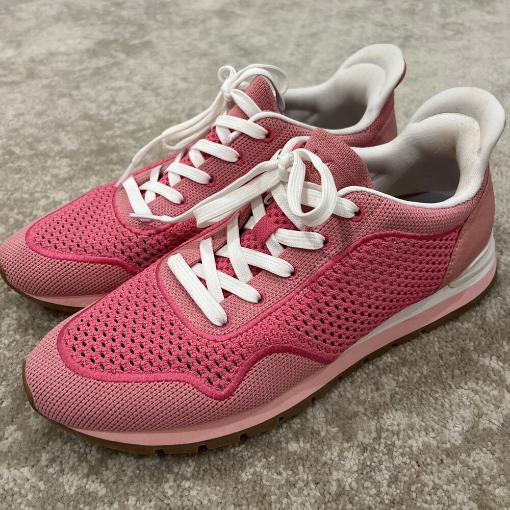 Vivaia Shoes Womens Size 9 All Day Slip-On Pink Mesh Sneakers
